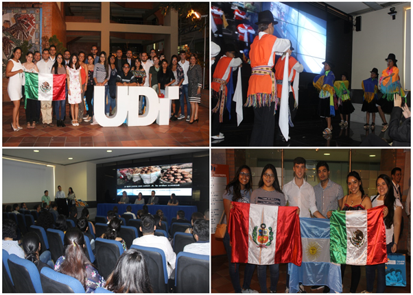 BIENVENIDA DE ESTUDIANTES EXTRANJEROS EN LA UDI - Universidad de ...
