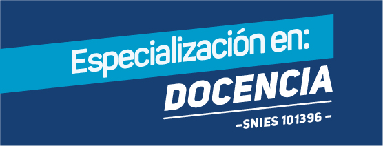 Especialización en Docencia